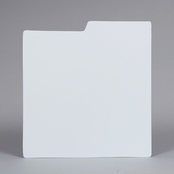 White Plastic LP Record Divider Car